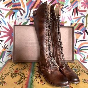 Bed /Stu Della lace up boots